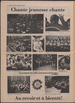 Le Soleil de Colombie, April 22, 1977, page 8