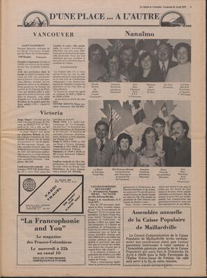Le Soleil de Colombie, April 22, 1977, page 3