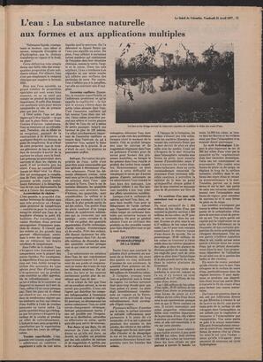 Le Soleil de Colombie, April 15, 1977, page 15