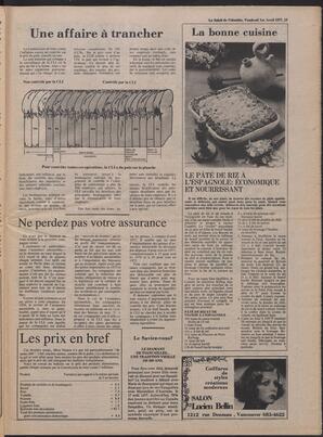 Le Soleil de Colombie, April 1, 1977, page 17