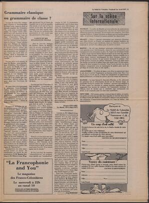 Le Soleil de Colombie, April 1, 1977, page 15