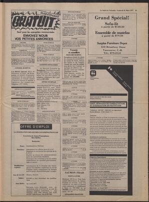 Le Soleil de Colombie, March 25, 1977, page 18