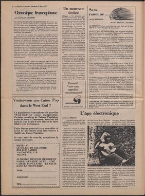 Le Soleil de Colombie, March 25, 1977, page 4