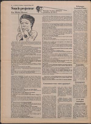 Le Soleil de Colombie, March 18, 1977, page 16
