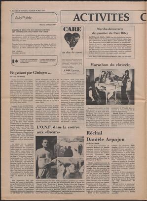 Le Soleil de Colombie, March 18, 1977, page 8