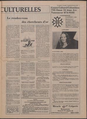 Le Soleil de Colombie, February 25, 1977, page 13