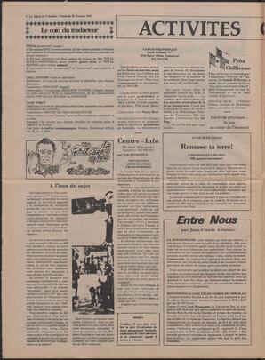 Le Soleil de Colombie, February 25, 1977, page 8