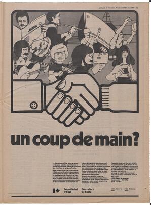 Le Soleil de Colombie, February 18, 1977, page 15