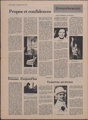 Le Soleil de Colombie, February 18, 1977, page 12