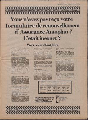 Le Soleil de Colombie, February 18, 1977, page 5