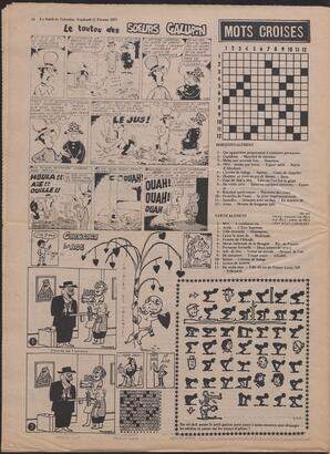 Le Soleil de Colombie, February 11, 1977, page 18