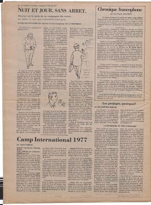 Le Soleil de Colombie, February 11, 1977, page 16