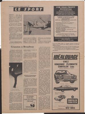 Le Soleil de Colombie, February 4, 1977, page 20