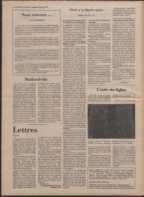 Le Soleil de Colombie, February 4, 1977, page 4
