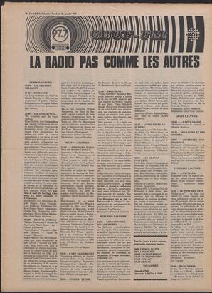 Le Soleil de Colombie, January 28, 1977, page 14