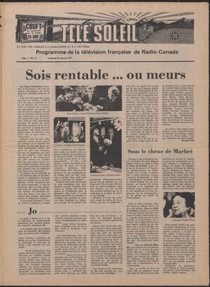 Le Soleil de Colombie, January 28, 1977, page 9