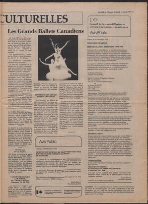 Le Soleil de Colombie, January 14, 1977, page 13