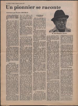 Le Soleil de Colombie, January 14, 1977, page 6