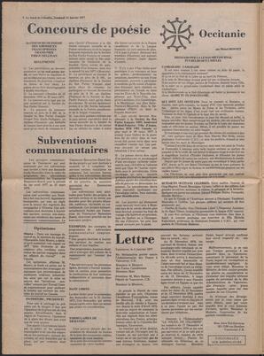 Le Soleil de Colombie, January 14, 1977, page 4