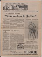 Le Soleil de Colombie, December 17, 1976