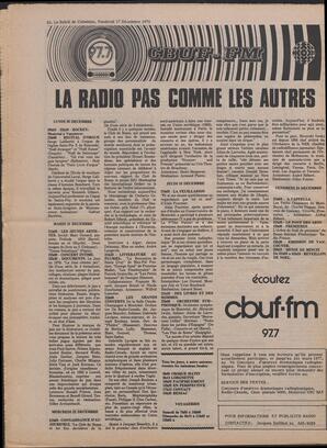 Le Soleil de Colombie, December 17, 1976, page 14