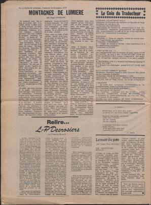 Le Soleil de Colombie, December 12, 1976, page 16