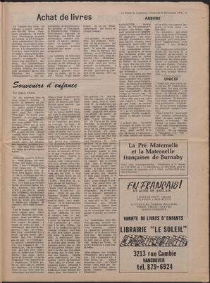 Le Soleil de Colombie, December 12, 1976, page 15