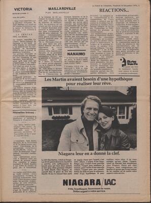 Le Soleil de Colombie, December 12, 1976, page 5