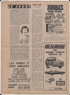 Le Soleil de Colombie, November 26, 1976, page 20