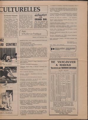 Le Soleil de Colombie, November 26, 1976, page 13