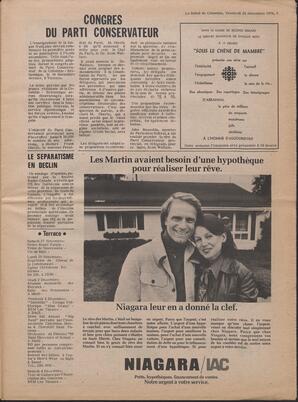 Le Soleil de Colombie, November 26, 1976, page 5