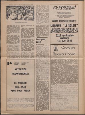 Le Soleil de Colombie, November 26, 1976, page 4