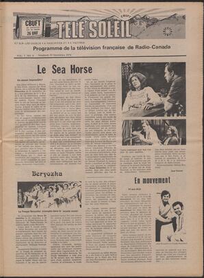 Le Soleil de Colombie, November 19, 1976, page 9
