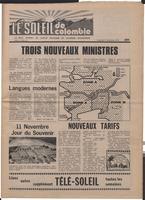 Le Soleil de Colombie, November 5, 1976