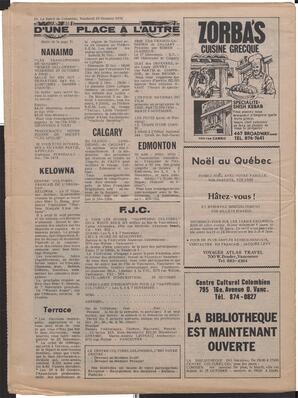 Le Soleil de Colombie, October 29, 1976, page 20