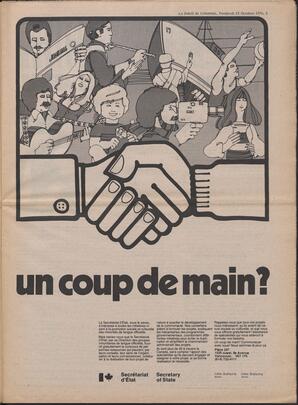 Le Soleil de Colombie, October 15, 1976, page 5