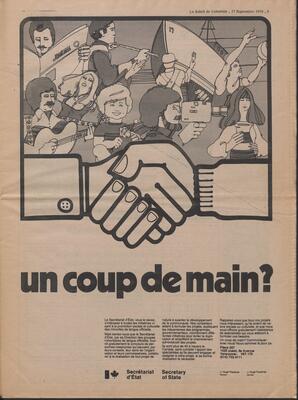 Le Soleil de Colombie, September 17, 1976, page 5