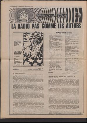 Le Soleil de Colombie, September 10, 1976, page 10