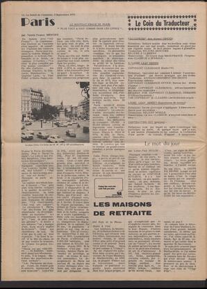 Le Soleil de Colombie, September 3, 1976, page 12