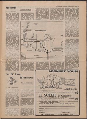 Le Soleil de Colombie, September 3, 1976, page 11