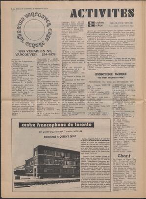 Le Soleil de Colombie, September 3, 1976, page 8