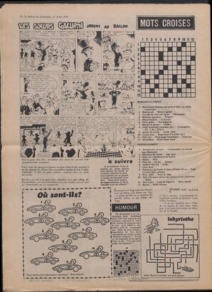 Le Soleil de Colombie, August 27, 1976, page 16
