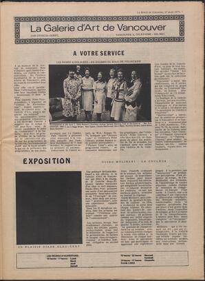 Le Soleil de Colombie, August 27, 1976, page 7