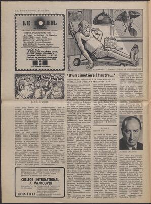 Le Soleil de Colombie, August 27, 1976, page 2