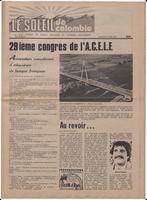 Le Soleil de Colombie, August 20, 1976