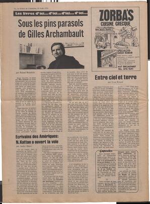 Le Soleil de Colombie, August 20, 1976, page 16
