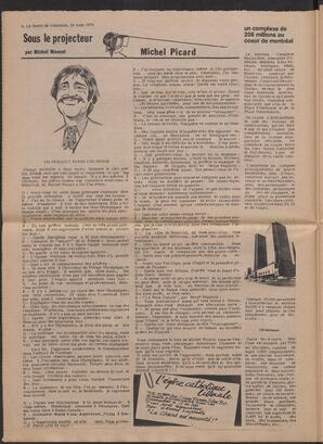 Le Soleil de Colombie, August 20, 1976, page 4