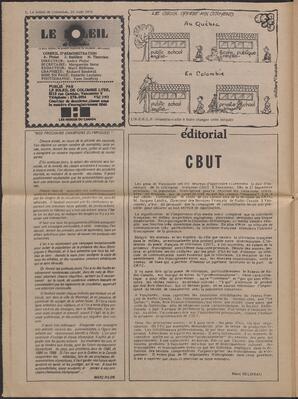 Le Soleil de Colombie, August 20, 1976, page 2