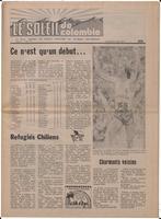 Le Soleil de Colombie, August 6, 1976