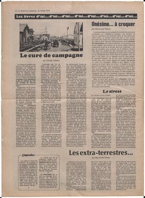 Le Soleil de Colombie, July 30, 1976, page 16